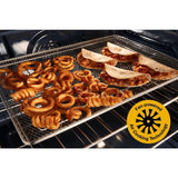 30-inch Energy Star Electric Range with Air Cooking Technology, No Preheat Air Fry and Air Baking and Self Clean