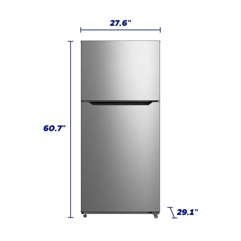 Element 14.2 cu. ft. Top Freezer Refrigerator - Stainless Steel