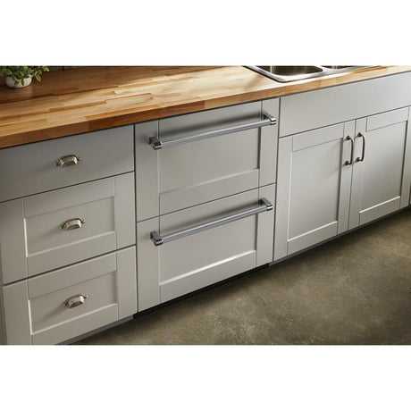 24" Panel-Ready Undercounter Double-Drawer Refrigerator