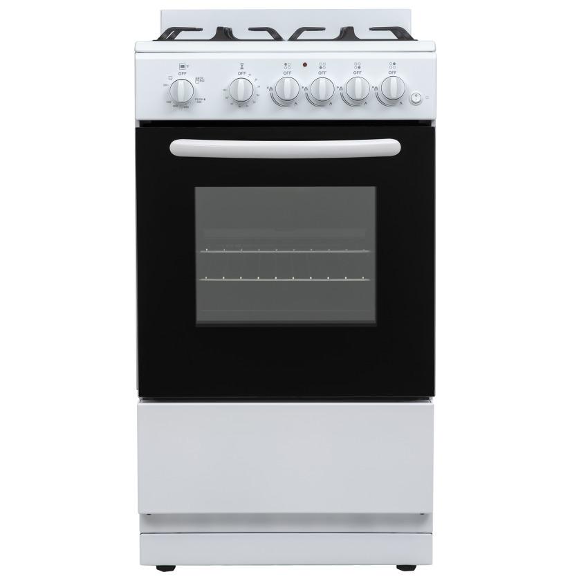 Element Electronics 20" Gas Range (EGR204MCCW)