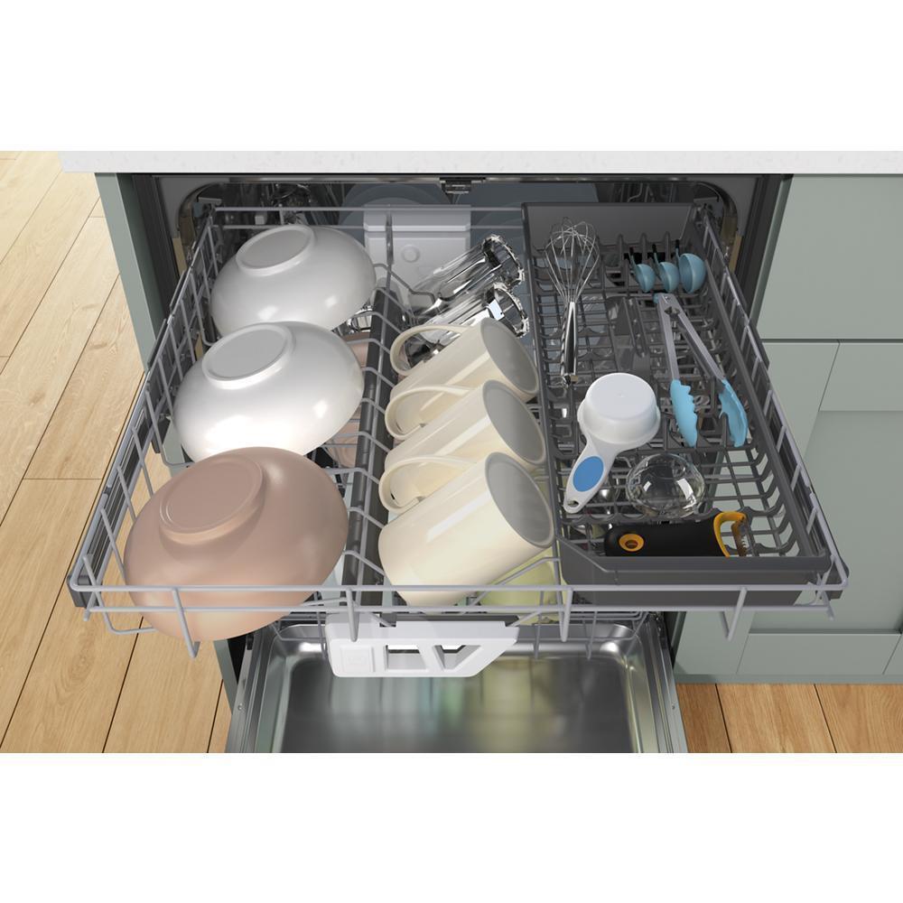 Fingerprint Resistant Quiet Dishwasher with 3rd Rack & Large Capacity