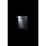 NOIR™ 24" Under Counter Solid Door Refrigerator, Left Swing