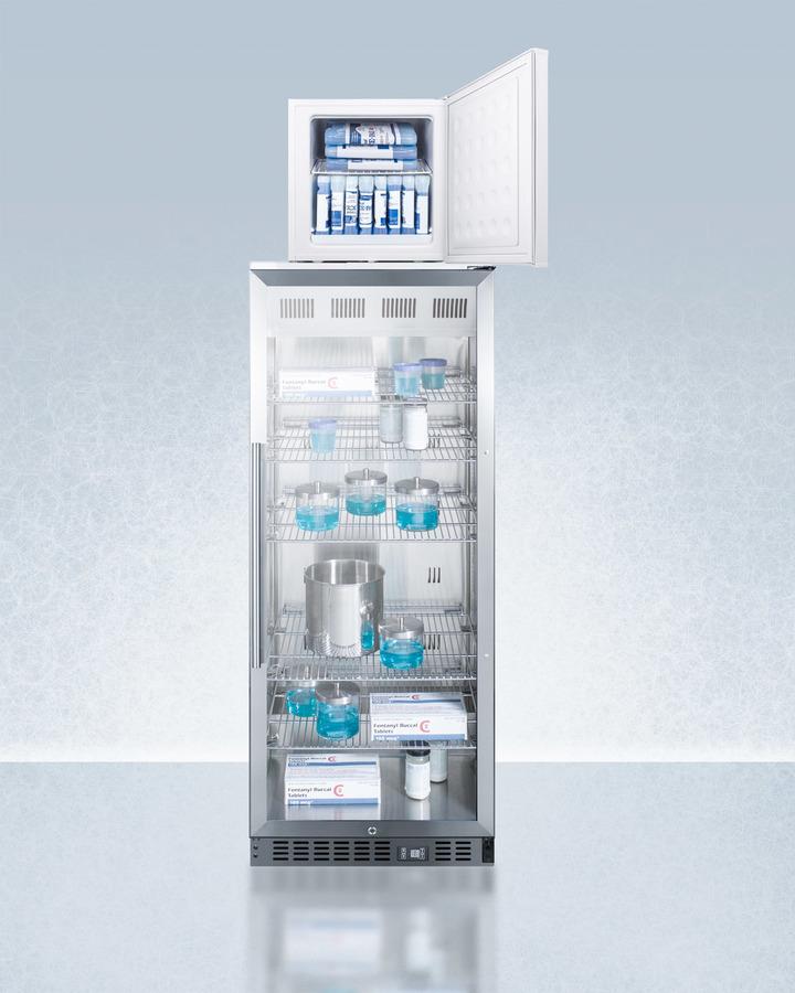 24" Wide All-refrigerator/all-freezer Combination