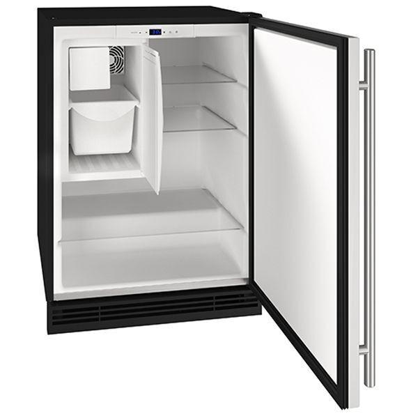 Hri124 24" Refrigerator/ice Maker With Stainless Solid Finish (115 V/60 Hz)