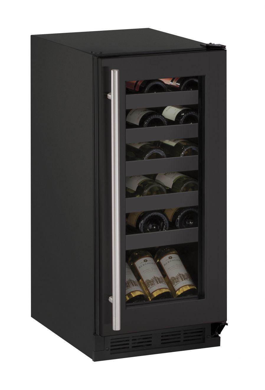 1215wc 15" Wine Refrigerator With Black Frame Finish (115 V/60 Hz Volts /60 Hz Hz)