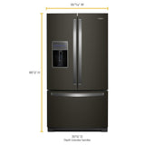 36-inch Wide French Door Refrigerator - 27 cu. ft.