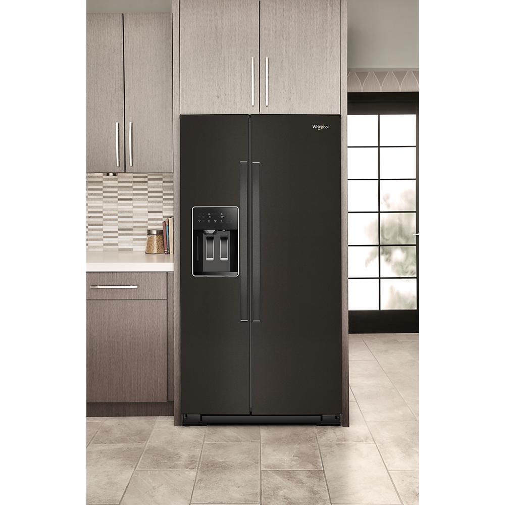 36-inch Wide Side-by-Side Refrigerator - 21 cu. ft.