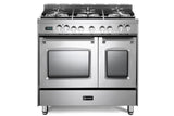 Prestige 36" Dual Fuel Double Oven Range - Stainless Steel