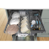 Fingerprint Resistant Dishwasher with 3rd Rack & Large Capacity