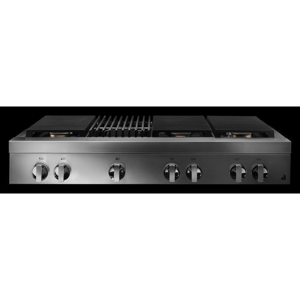 NOIR™ 48" Gas Professional-Style Rangetop with Grill