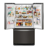 36-Inch Wide Full-Depth French Door Bottom Mount Refrigerator - 25 cu. ft.