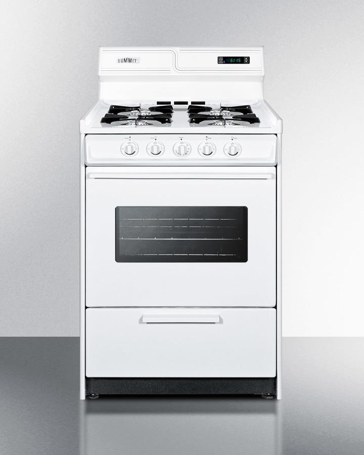 24" Wide Gas Range