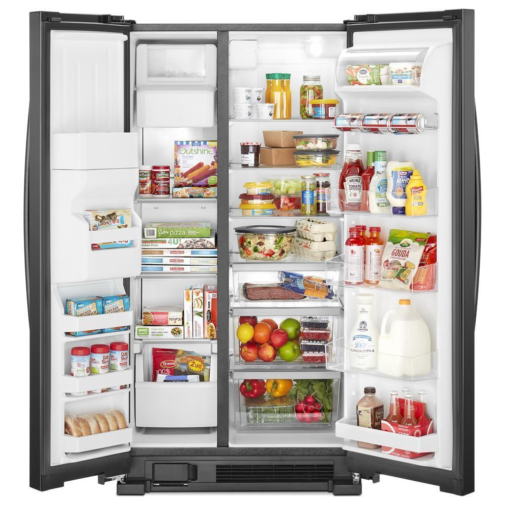 33-inch Wide Side-by-Side Refrigerator - 21 cu. ft.