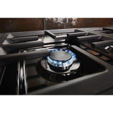 KitchenAid® 36'' Smart Commercial-Style Dual Fuel Range with 6 Burners