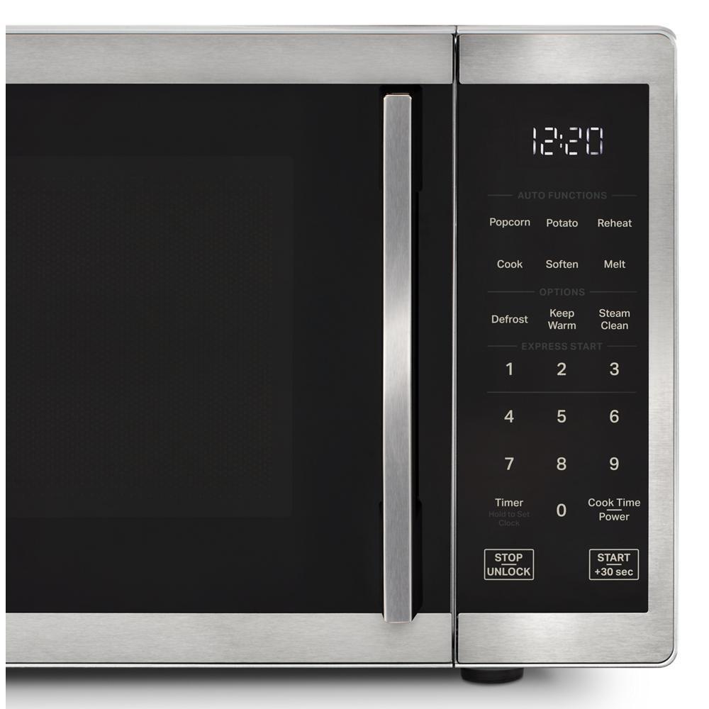 0.9 cu. ft. Stainless Steel Countertop Microwave With Steam Clean - 900 watt