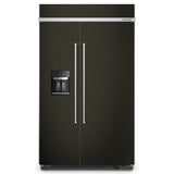 29.4 Cu. Ft. 48" Built-In Side-by-Side Refrigerator with Ice and Water Dispenser