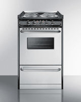 20" Wide Electric Coil Range