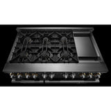 48" RISE™ Gas Professional-Style Range with Chrome-Infused Griddle