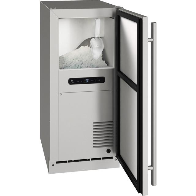 Outdoor Collection 15" Nugget Ice Machine With Stainless Solid Finish and Field Reversible Door Swing (115 Volts / 60 Hz)