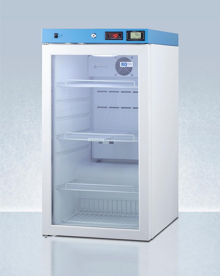 19" Wide Medical Refrigerator, Certified To Nsf/ansi 456 Vaccine Storage Standard