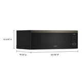 1.1 cu. ft. Smart Low Profile Microwave Hood Combination with 450 CRM 4-Speed Venting