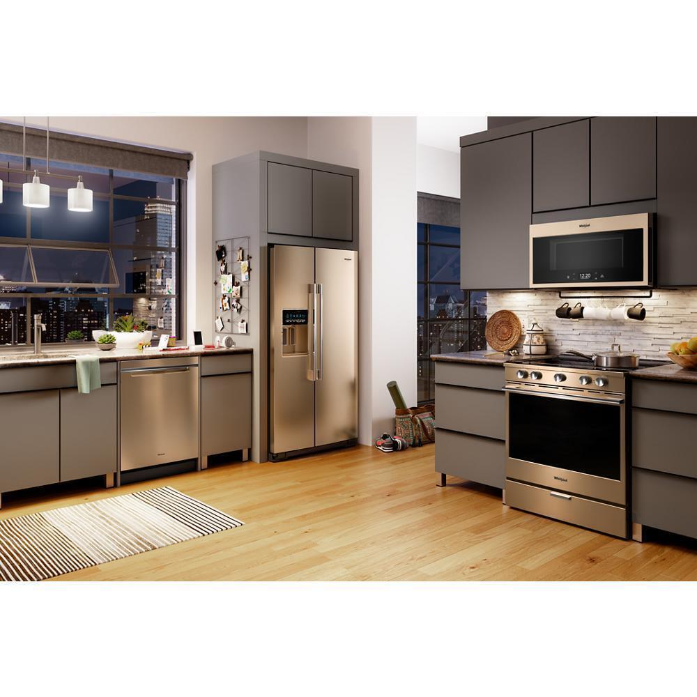 5.8 cu. ft. Smart Slide-in Gas Range with EZ-2-Lift™ Hinged Cast-Iron Grates