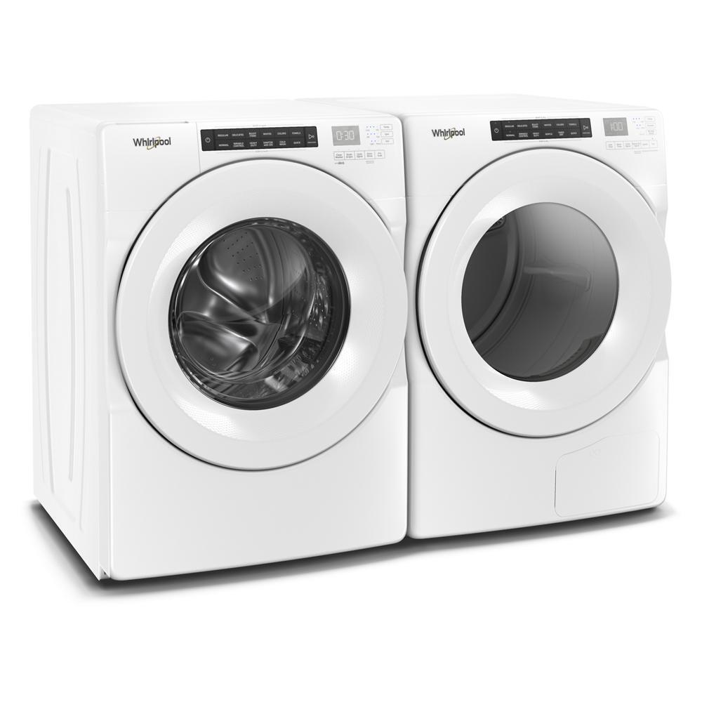 7.4 cu.ft Front Load Heat Pump Dryer with Intiutitive Touch Controls, Advanced Moisture Sensing