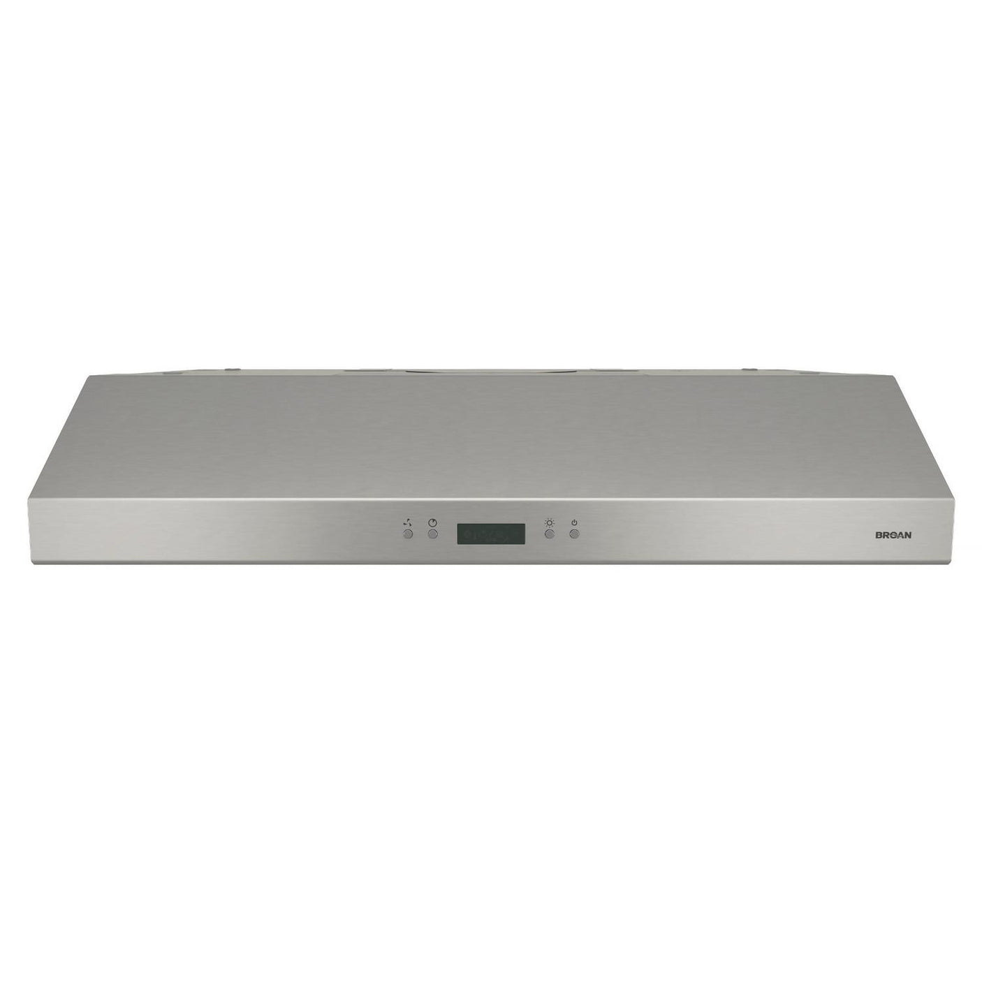 Broan® Glacier 36-Inch Convertible Under-Cabinet Range Hood, 450 Max Blower CFM, Stainless Steel