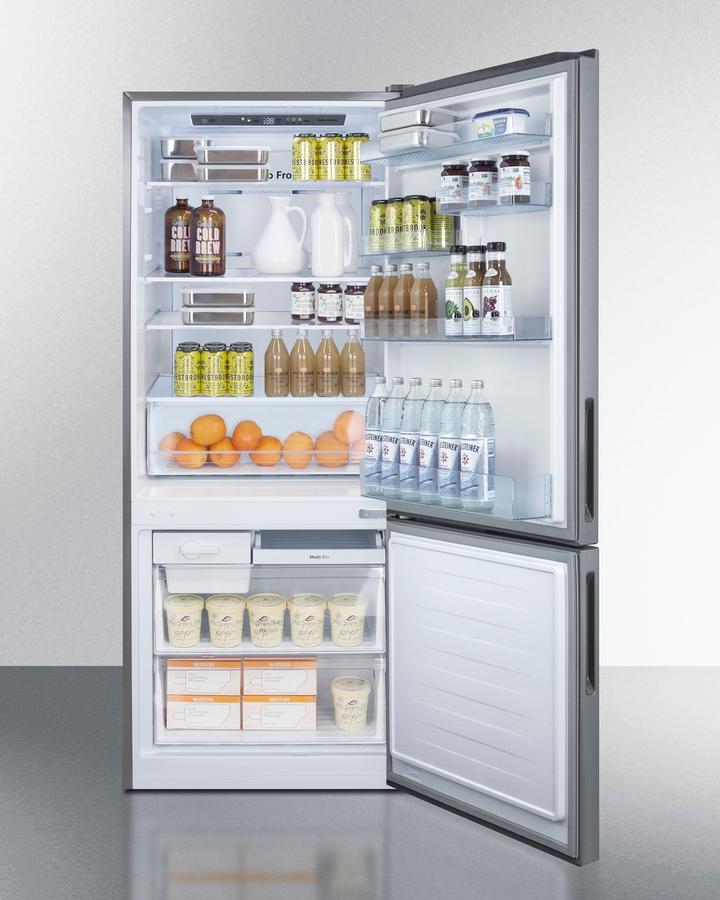 28" Wide Bottom Freezer Refrigerator