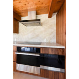 30" Pyramid Style Canopy Wall Hood