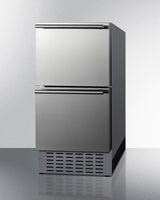 18" Wide 2-drawer All-refrigerator