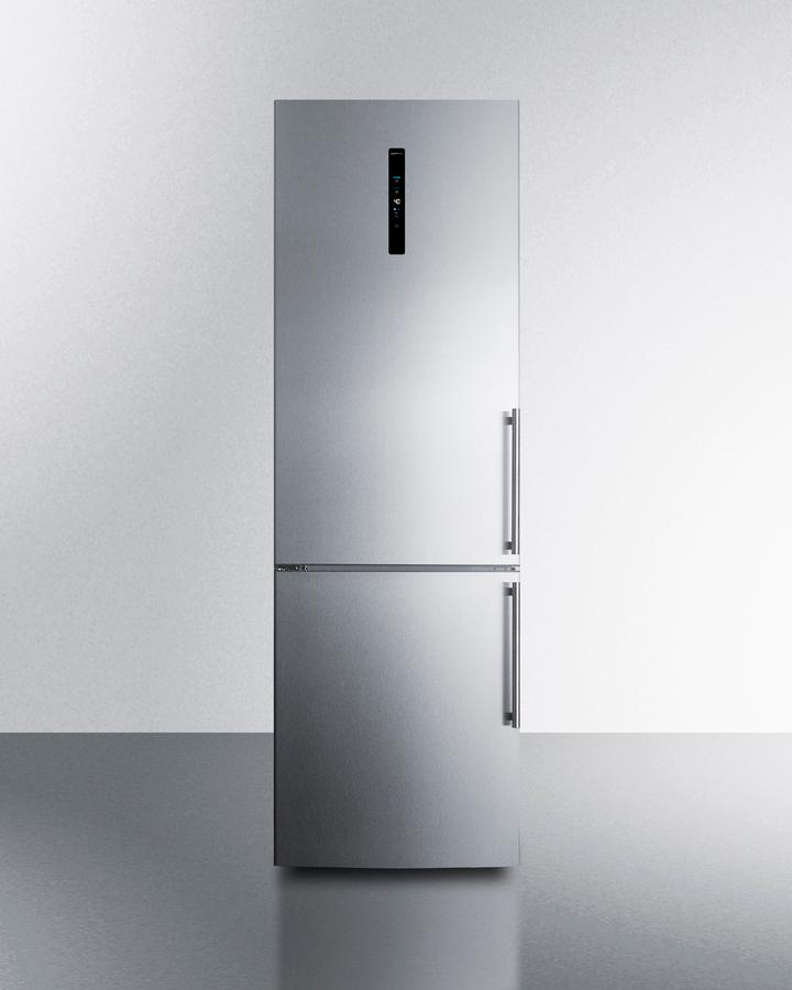 24" Wide Bottom Freezer Refrigerator With Icemaker