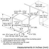 800 Series Dishwasher 17 3/4"