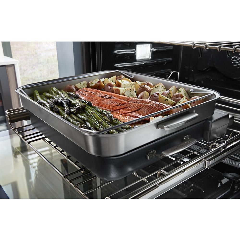 Smart Oven+ 30" Single Oven with Powered Attachments and PrintShield™ Finish