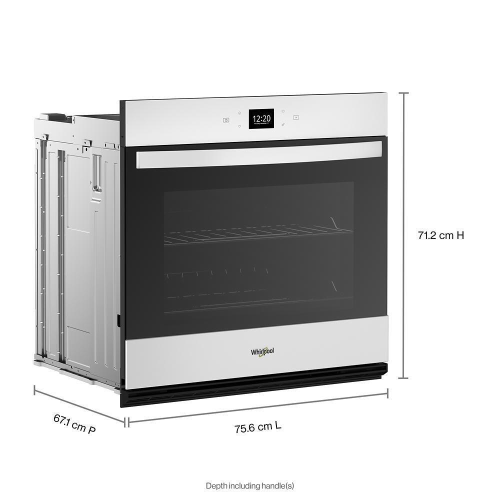 5.0 Cu. Ft. Single Wall Oven with Air Fry When Connected