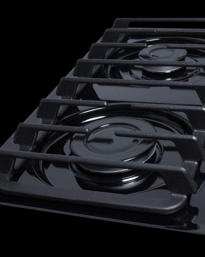 30" Wide 4-burner Gas Cooktop