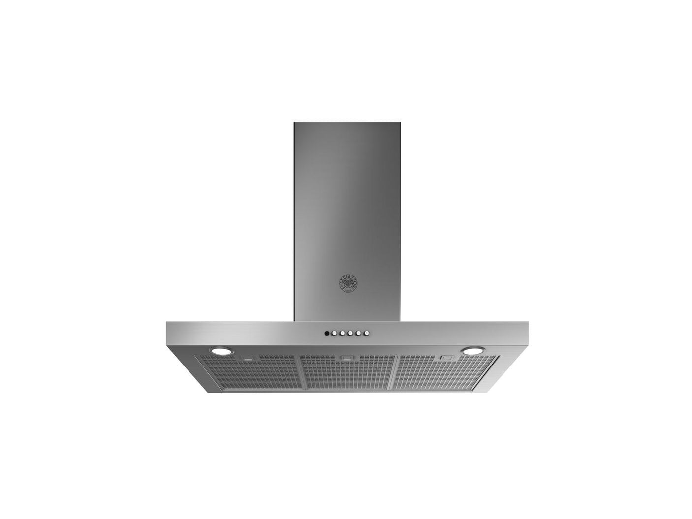 36 T-Shape Wallmounted Hood, 1 motor 600 CFM Stainless Steel