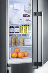 24" Wide Bottom Freezer Refrigerator With Icemaker