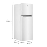 24-inch Wide Small Space Top-Freezer Refrigerator - 12.9 cu. ft.