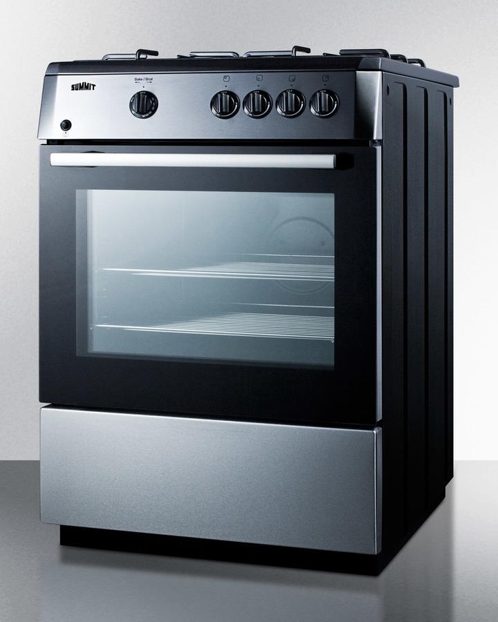 24" Wide Gas Range