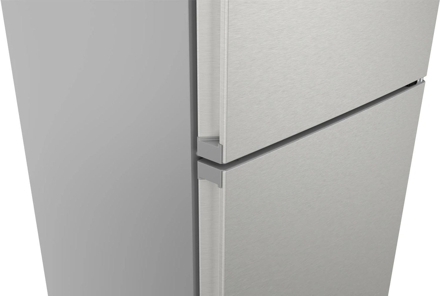 800 Series Freestanding Bottom Freezer Refrigerator 24" Easy Clean Brushed Steel