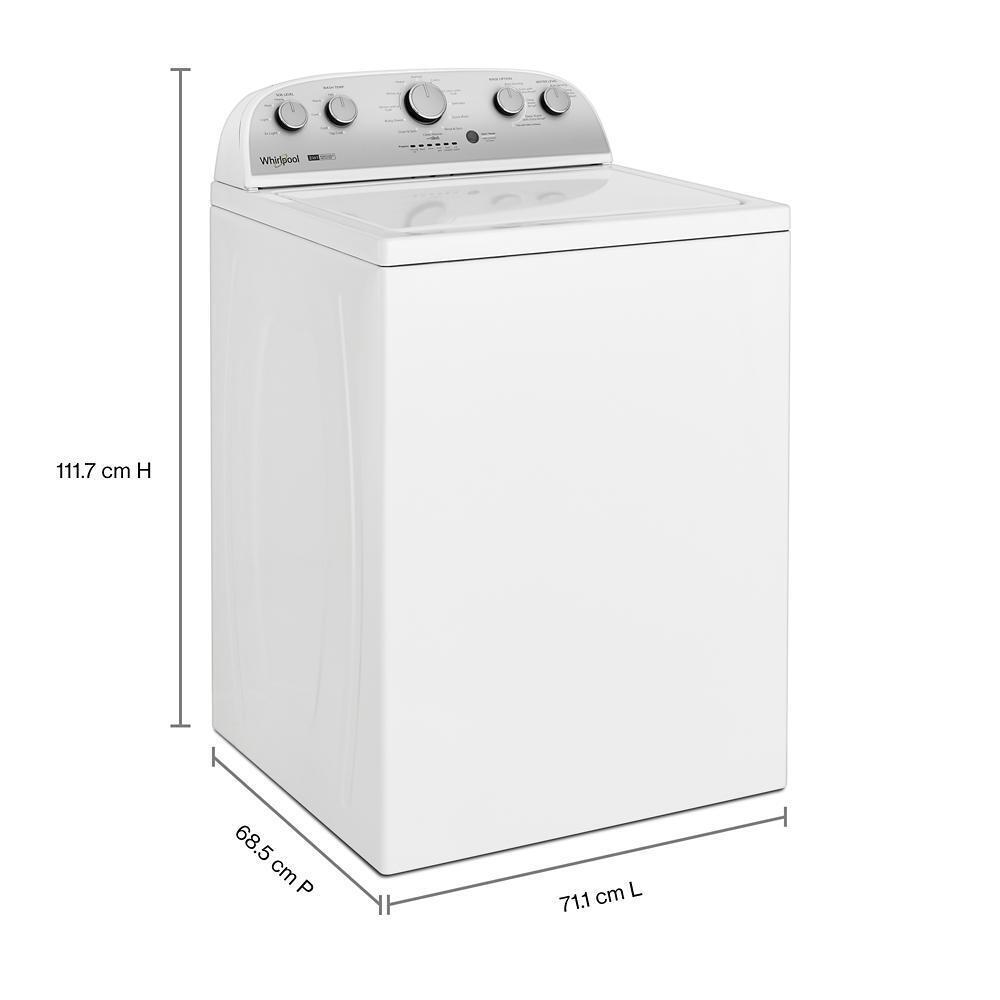 3.8-3.9 Cu. Ft. Whirlpool® Top Load Washer with Removable Agitator