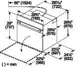 500 Series, 30", Single Wall Oven, SS, EU Convection, Knob Control