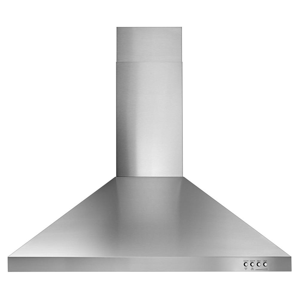 30" Contemporary Stainless Steel Wall Mount Range Hood