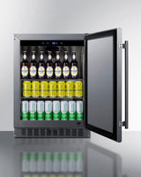 24" Wide Outdoor All-refrigerator, ADA Compliant