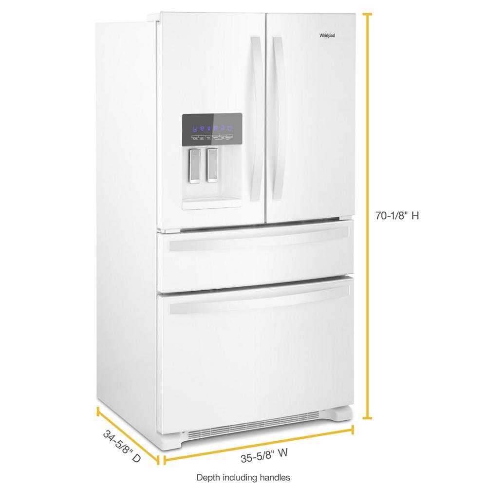 36-Inch Wide French Door Bottom Mount Refrigerator - 25 cu. ft.