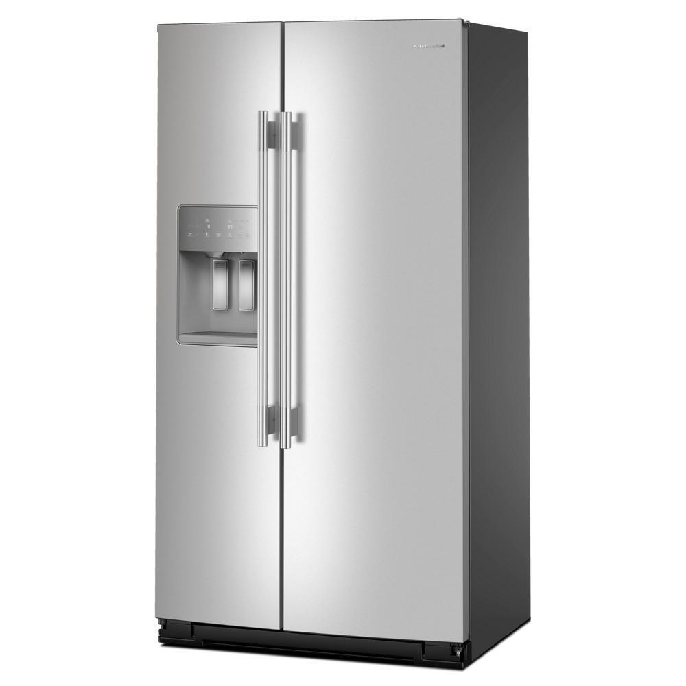 20.8 Cu. Ft. Counter-Depth Side-by-Side Refrigerator with Exterior Ice and Water Dispenser in PrintShield™ Finish