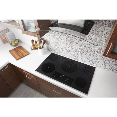 36-inch Electric Ceramic Glass Cooktop with Triple Radiant Element