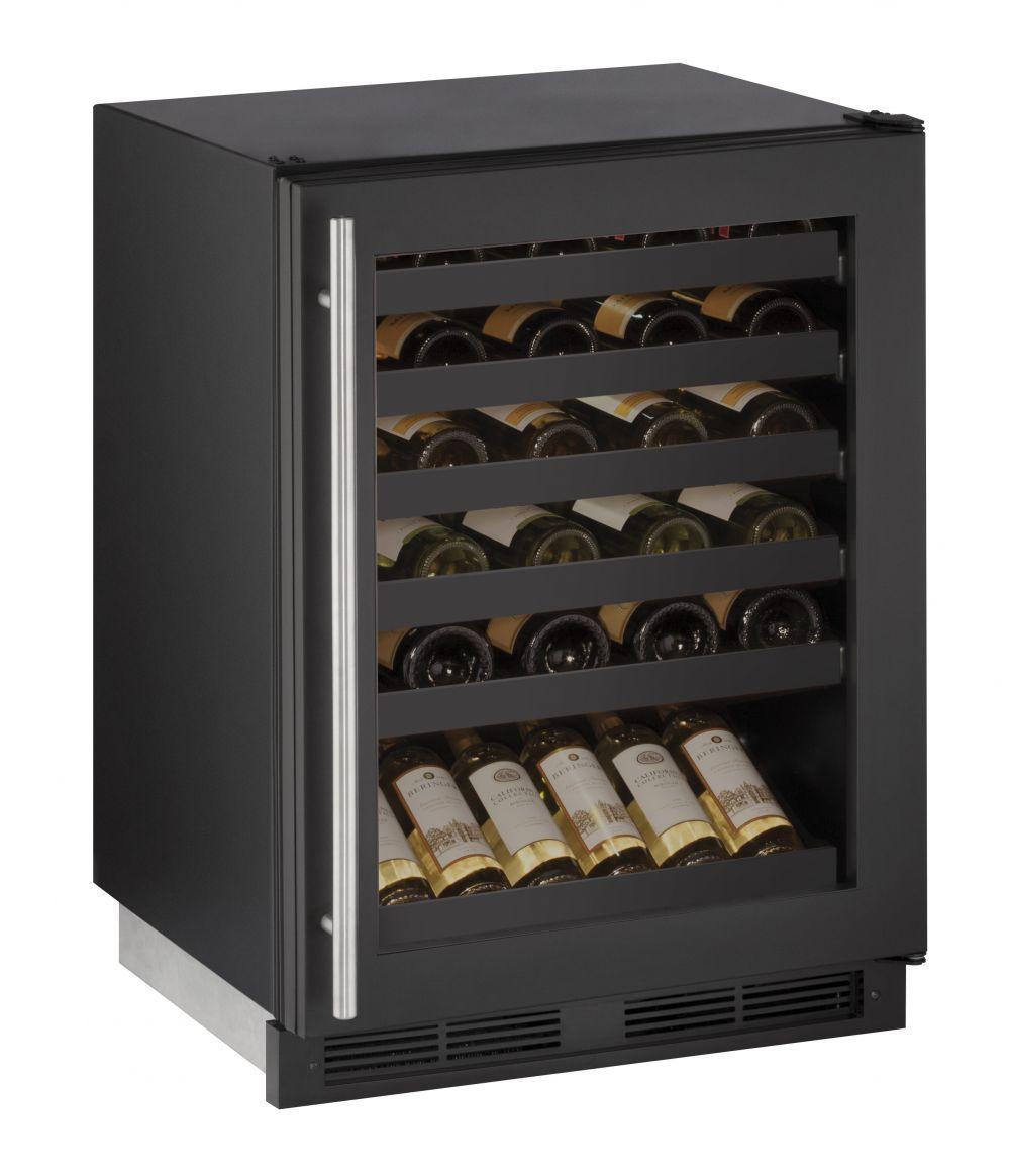 1224wc 24" Wine Refrigerator With Black Frame Finish (115 V/60 Hz Volts /60 Hz Hz)