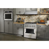 KitchenAid® 30'' Smart Commercial-Style Dual Fuel Range with 4 Burners